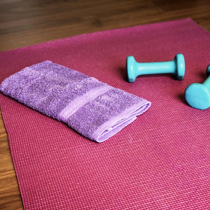 Group fitness class in a modern studio environment